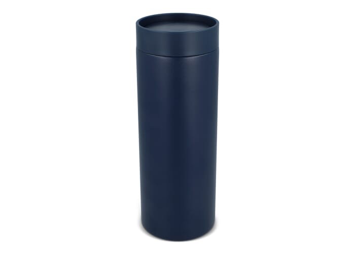 Mug isotherme personnalisé 400 ml 360 Shine Bleu foncé